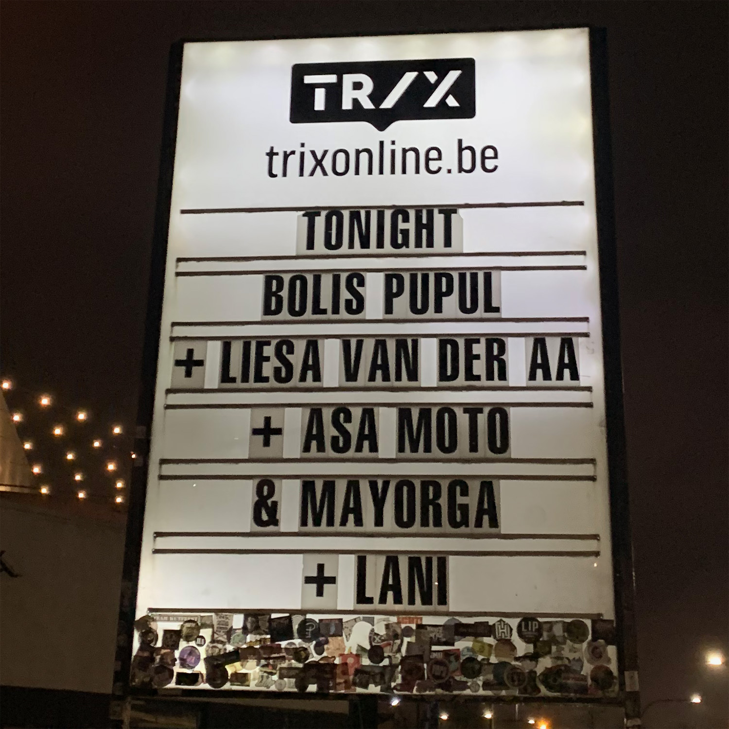 Bolis Pupul live at Trix (Antwerp, March 22, 2024)